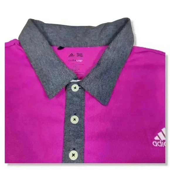 ADIDAS CLIMALITE POLO SHIRT - Picture 2 of 3